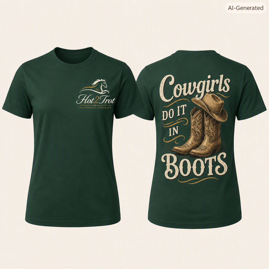 Cowgirls Short Sleeved T-Shirt