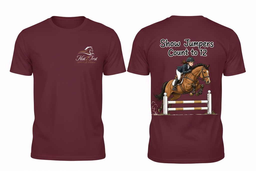 Show Jumpers Count to 12 Short Sleeved T-Shirt