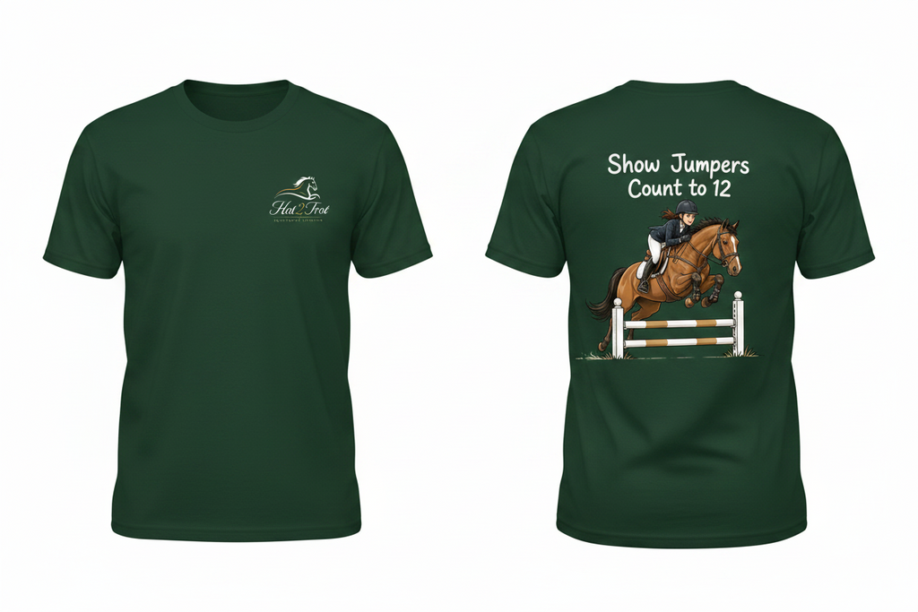 Show Jumpers Count to 12 Short Sleeved T-Shirt