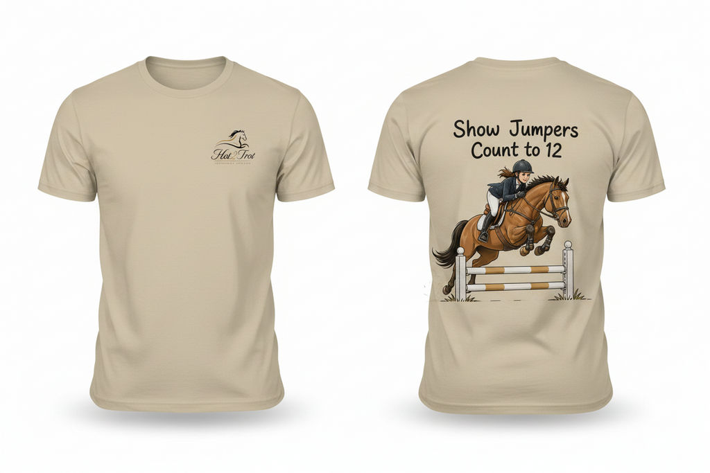 Show Jumpers Count to 12 Short Sleeved T-Shirt