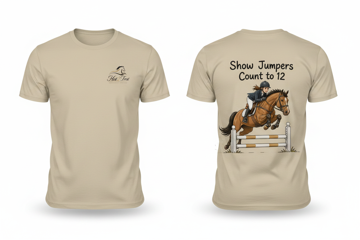 Show Jumpers Count to 12 Short Sleeved T-Shirt